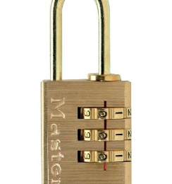 How to reset a master lock 3 digit