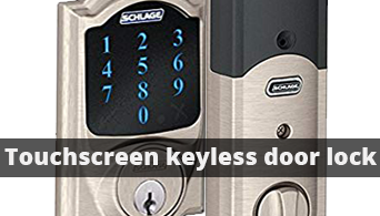schlage z-wave touchscreen keyless door lock