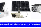 Solar Powered Wireless Security Camera System