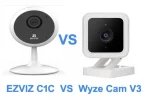 EZVIZ C1C and Wyze Cam V3