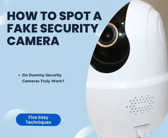 Spot A Fake Security Camera