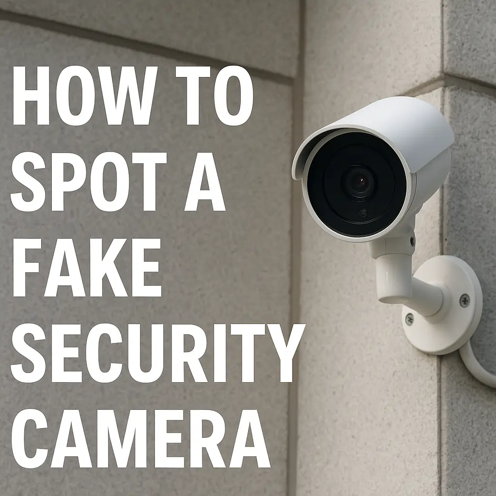 How To Spot A Fake Security Camera How To Spot A Fake Security Camera